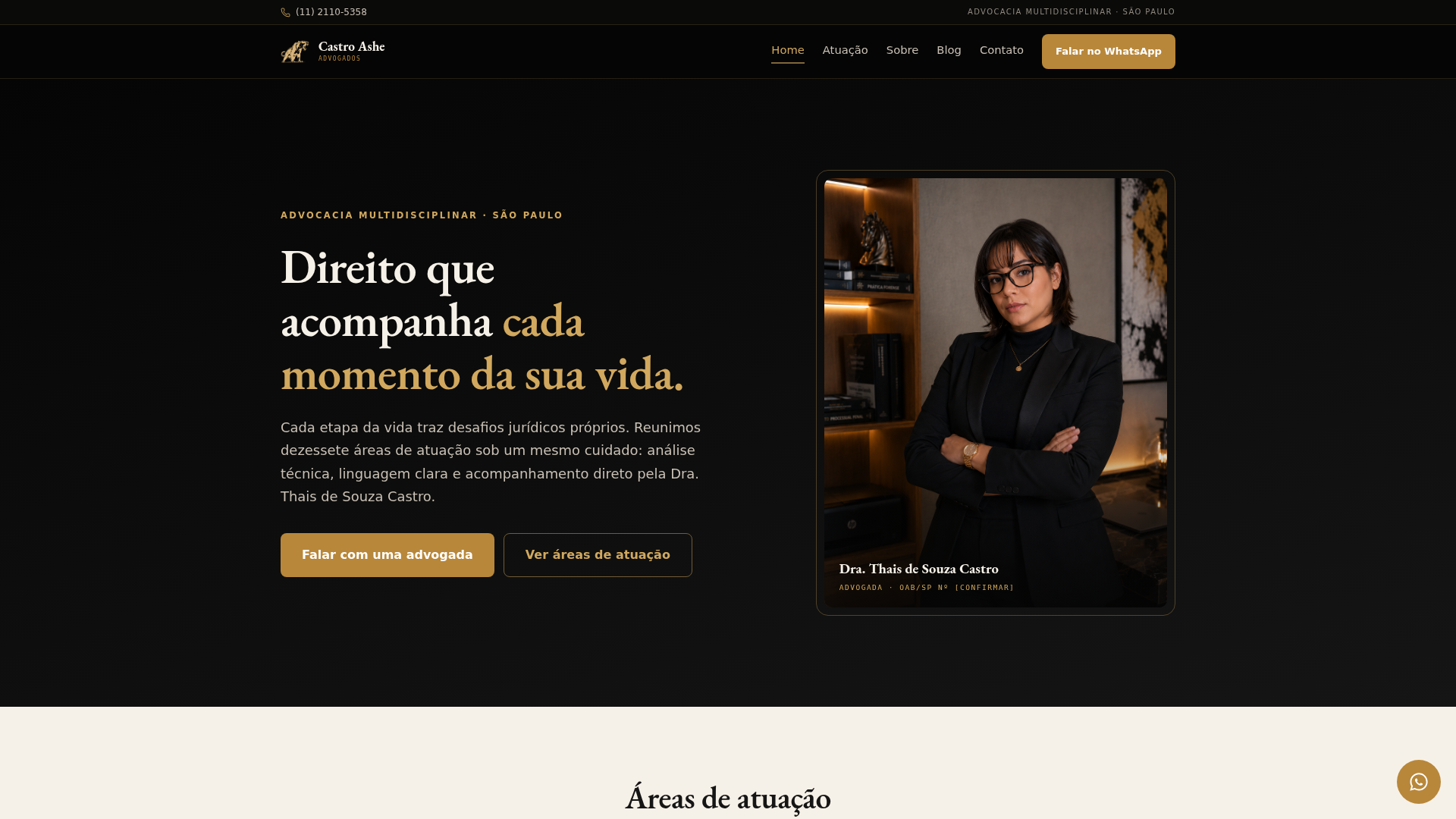 Castro Ashe Advogados - Direito Criminal