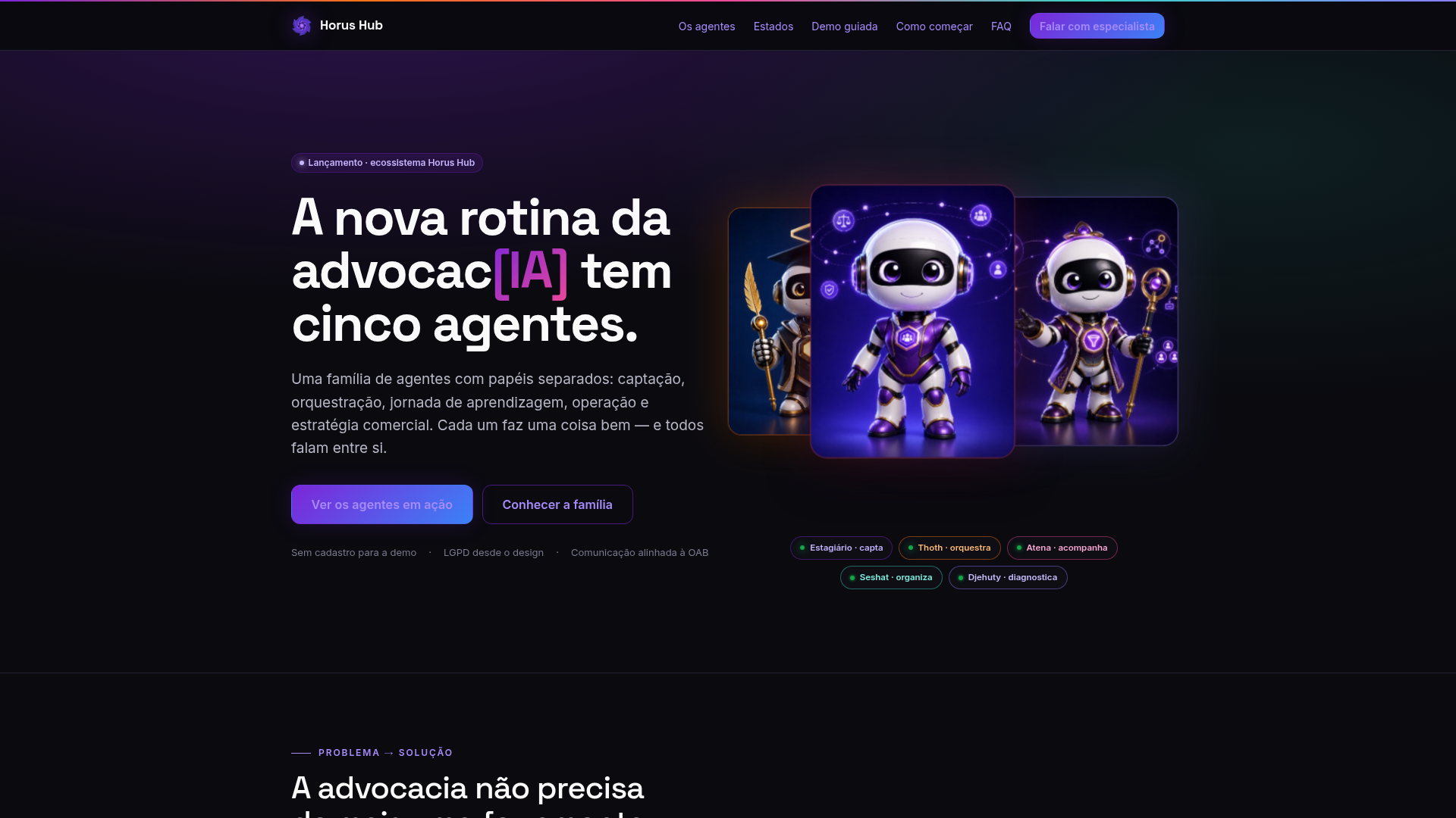 Super Agentes - IA para Todos os Setores do seu Escritório