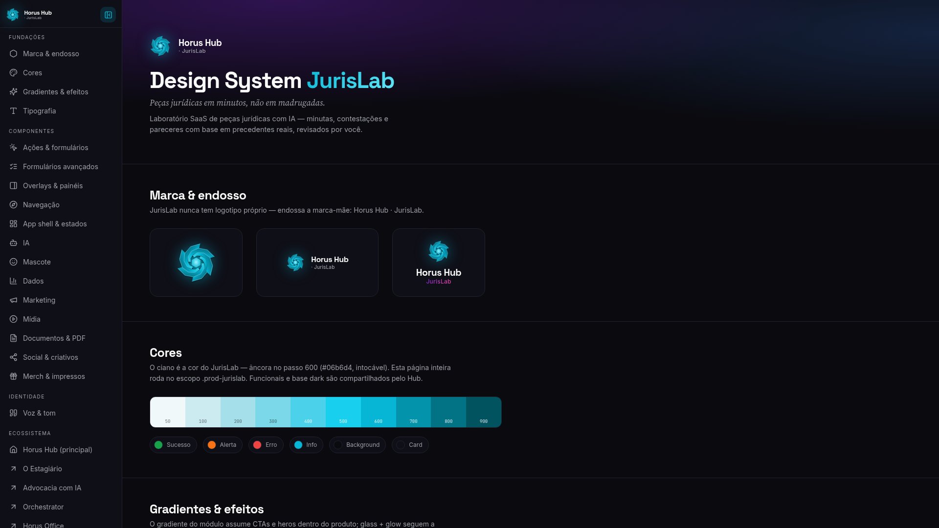 Design System JurisLab