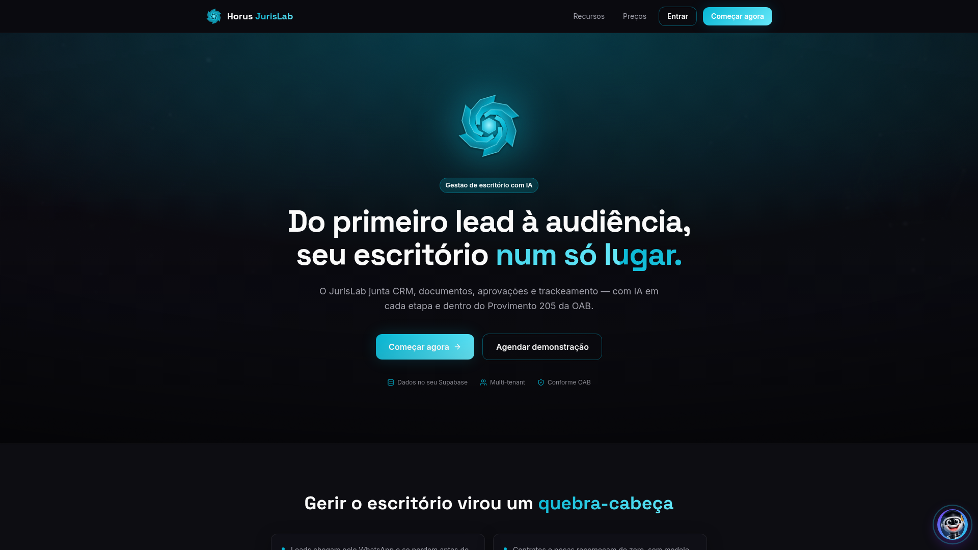 JurisLab - Agência & Clientes
